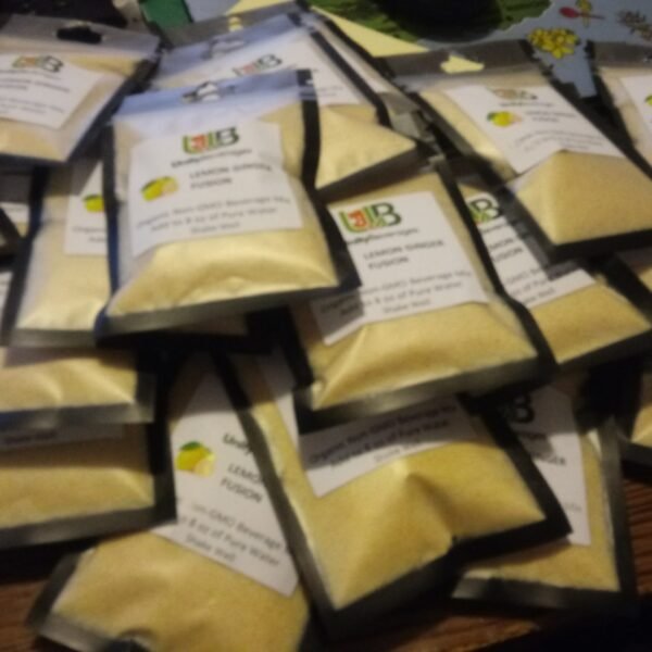 Lemon-Ginger Fusion Powder Beverage Mix