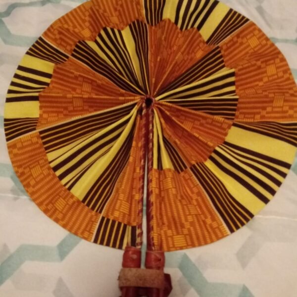 African Print Fan
